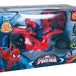 MTW Toys 20608 – Marvel Ultimate Spiderman – RC U de Command Moto, teledirigido [OFERTAS]