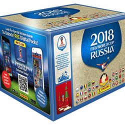 Panini – Mundial Rusia 2018 Caja con 100 sobres – Versión importada de Alemania [Los números de los cromos de la versión importada pueden no coincidir con el álbum de la versión española] [OFERTAS]