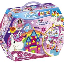 Craze 58498 – Splash beadys Creation Juego Unicorn, con perlas y accesorios [OFERTAS]