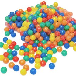 LittleTom 400 Bolas de Color Ø6cm Piscinas de niño Mezcla de 5 Colores [OFERTA FINALIZADA]