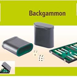 VEDES Großhandel GmbH – Ware 61096086 Natural Games Backgammon Piel sintética 47, Multicolor [OFERTAS]