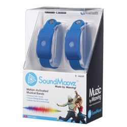 Soundmoovz 41239 Set De 2 Pulseras Muzic By Mooving Para Crear Y Componer Sonidos Y Música, Azul [OFERTAS]