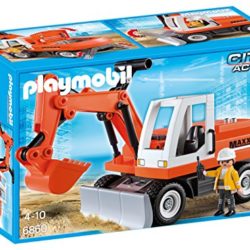 Playmobil Construcción – Excavadora con cargadora Frontal (6860) [OFERTAS]