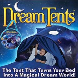 Tienda de Campaña Infantil, Gesundhome Mundo Mágico Carpa de Ensueño Pop Up Dream Tents Casa de Juego para Niñosn Regalo de Navidad y Cumpleaños – Twin Tamaño (Space Adventure) [OFERTAS]