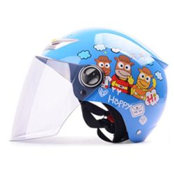 YAHAMA Casco Integral Niños Casco Protector Facial para Moto Casco Infantil – Casco Infantil, 48 – 54 cm [OFERTAS]