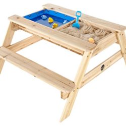 Plum Surfside, Mesa De Picnic Infantil con Piscina, Color Natural (25078) [OFERTAS]