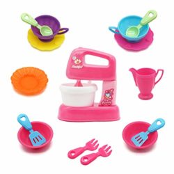 Symiu Utensilios Cocina Juguete Accesorios Cocina Infantil Batidora 16 Pieza Niños 3 4 5 [OFERTAS]