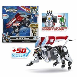 Voltron – Legendary Lion Leon Negro Articulado con +50 Frases y Sonidos (Giochi Preziosi VLA00202) [OFERTAS]