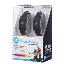 Soundmoovz 41238 Set De 2 Pulseras Muzic Para Crear Y Componer Sonidos Y Música, Negro [OFERTAS]