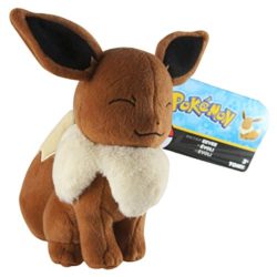 Pokemon Tomy EEVEE Ojos Cerrados Felpa 17cm Original [OFERTAS]