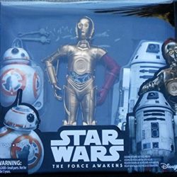 Star Wars B Force Awakens 12 «Droid 3 Pack C-3PO,BB-8,RO-4LO Figura Exclusiva [OFERTAS]