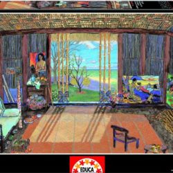 Educa Borrás – Puzzle Estudio de arte de Gauguin, 1500 piezas (15534) [OFERTAS]