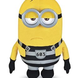 Minions – Peluche Jail House Minion Tom con Sonidos, 23 cm (Bizak 61230330) [OFERTAS]