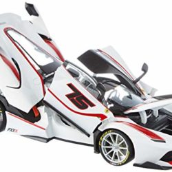 Bburago Maisto Francia bburago-Ferrari FXX K Version Blanche-echelle 1/18, 16907 W, Color Blanco [OFERTAS]