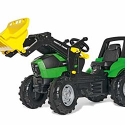 Schneider Novus 710034 – Tractor a pedales (146 cm, con pala), color verde [OFERTAS]