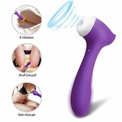 8 Chupar Moeds Lengua Vibrar Juguete Oral Lengua Simulador, Vara de vibración a prueba de agua, Multi Velocidad Clitorial juguete de succión para mujeres Camiseta (Color : PINK) [OFERTAS]