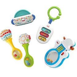 Fisher-Price – Pack sonajeros Musicales (Mattel FFV62) [OFERTAS]