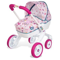 Smoby 251313 – Cochecito Pop Pram Peppa Pig, 53.5 x 37.5 x 46 cm [OFERTAS]