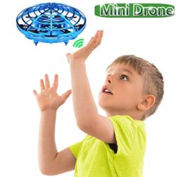 Jresboen Mini Drone para Niños, [Innovador] Mini UFO Drone Ball Juguete, Bola Voladora, Flying Ball Helicopter Helicóptero Avion Juguete Bebé con Sensor Infrarrojo & Evitación Automática de Obstáculos [OFERTAS]