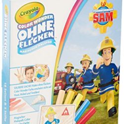 Crayola 12799.4100 – Color Wonder – Bombero Sam Libro para Colorear [OFERTAS]