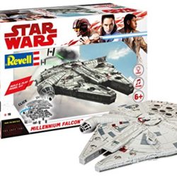 Revell 06765 Star Wars episodio VIII Build & Alcon milenario, con luces y sonidos [OFERTAS]