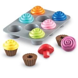 Learning Resources ENCAJANDO FORMAS CUPCAKES [OFERTAS]