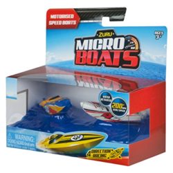 Zuru – Micro Boats Barcos de agua de 4 direcciones – Color aleatorio (ColorBaby 42787) [OFERTAS]