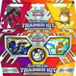 Pokèmon pok81210 TCG lycanroc y alolan Raichu Sol/Luna Trainer Kit [OFERTAS]