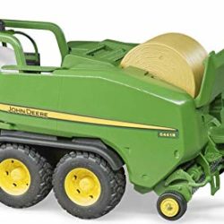 Bruder 2032 John Deere – Bigudíes Redondos, Color Verde [OFERTAS]