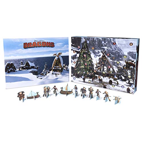 Spin Master 6036479 DreamWorks Dragons Calendario de Adviento