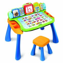 VTech 195803 – Escritorio de actividad táctil y de aprendizaje, multicolor [OFERTAS]